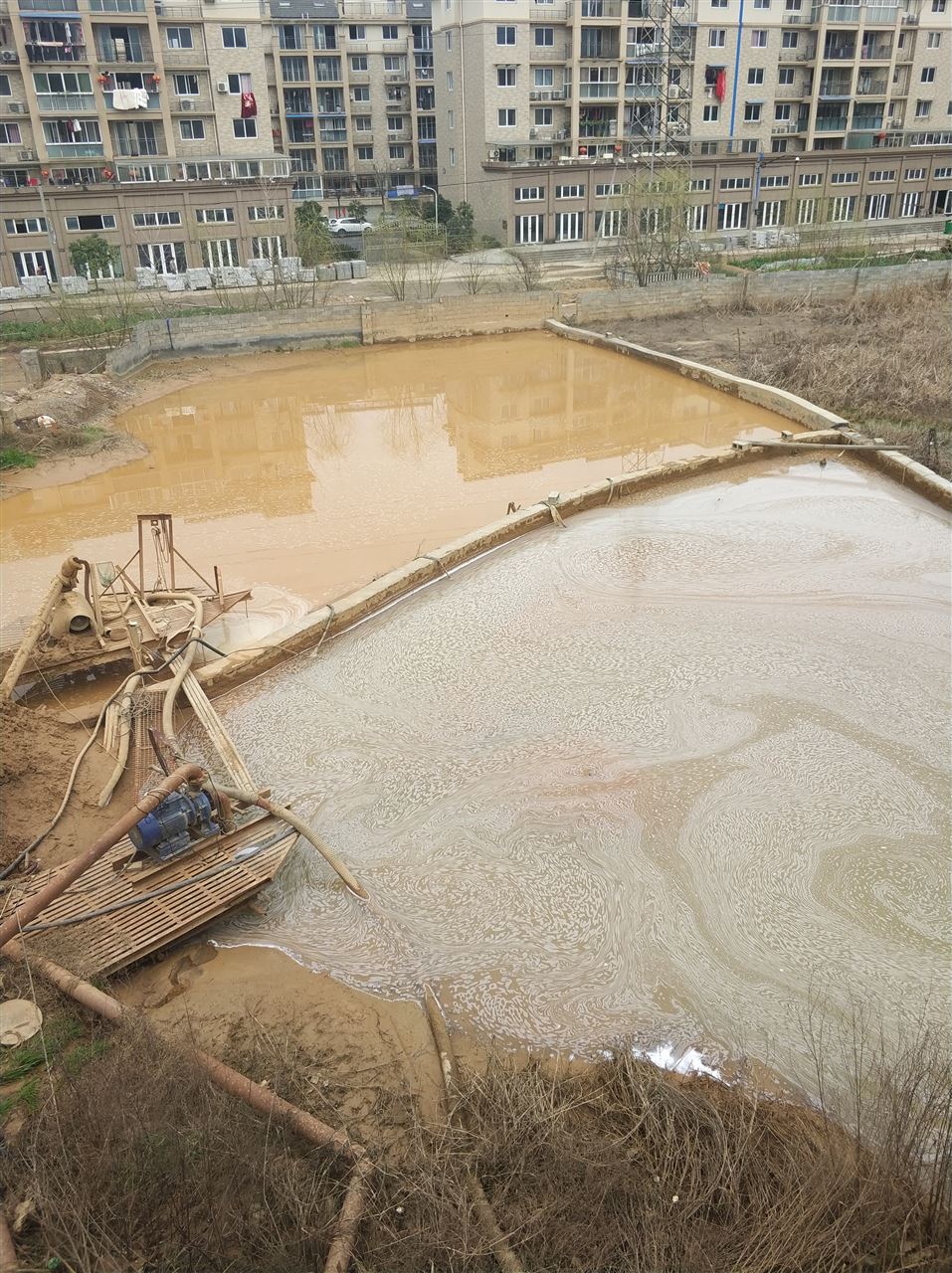 宜丰沉淀池淤泥清理-厂区废水池淤泥清淤